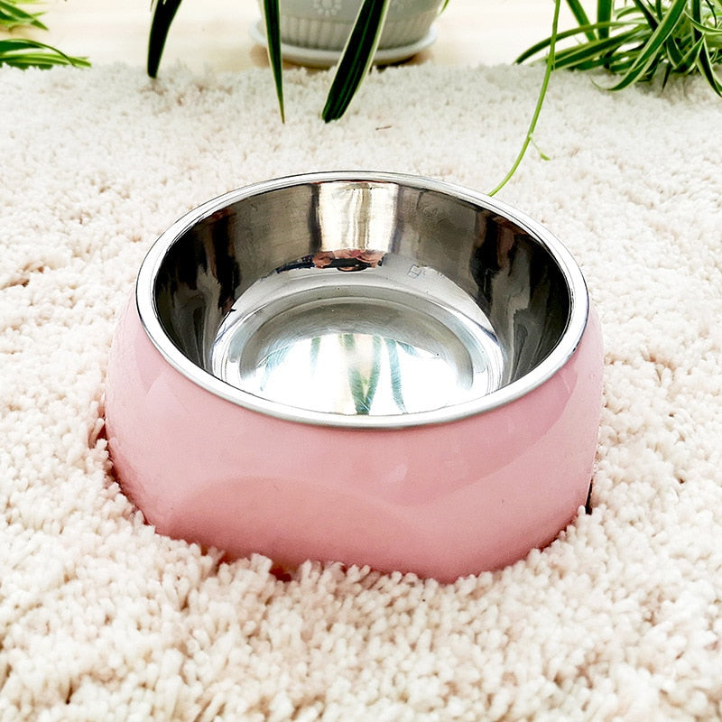 Stylish Stainless Steel Dog Bowl