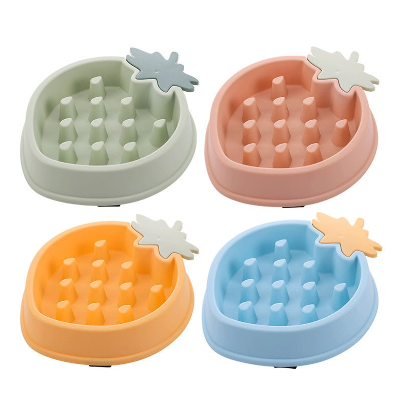 Strawberry, Peach, Pinapple or Corn Slow Dog Feeder