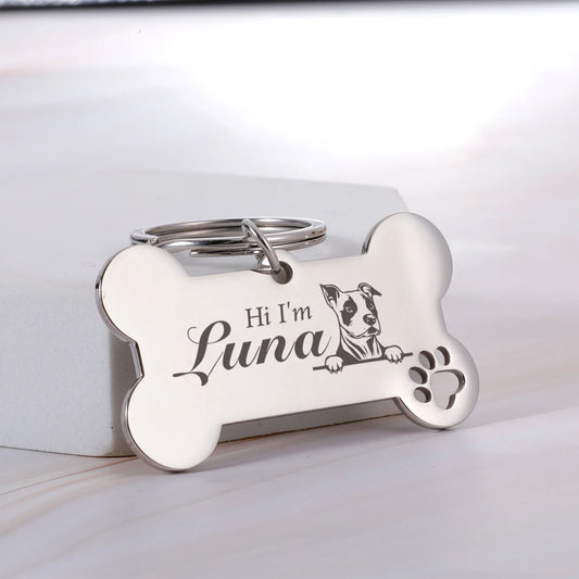 Customized ID Tag, With Breed Specific Picture