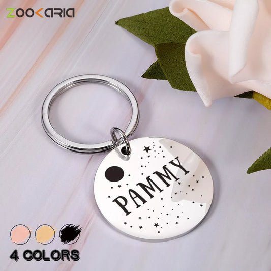 Personalized ID Tag With Star Design