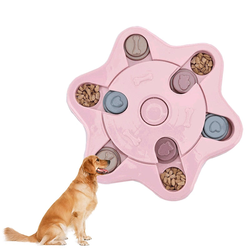 Paw, Star or Circle Slow Feeder For Dogs