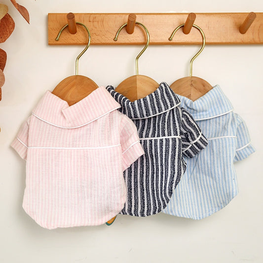 Striped Cotton Pajamas