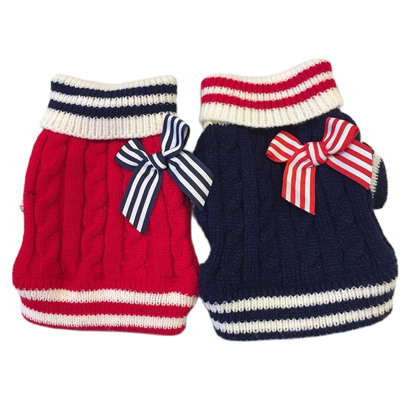 Knited Jumper with Bow Design