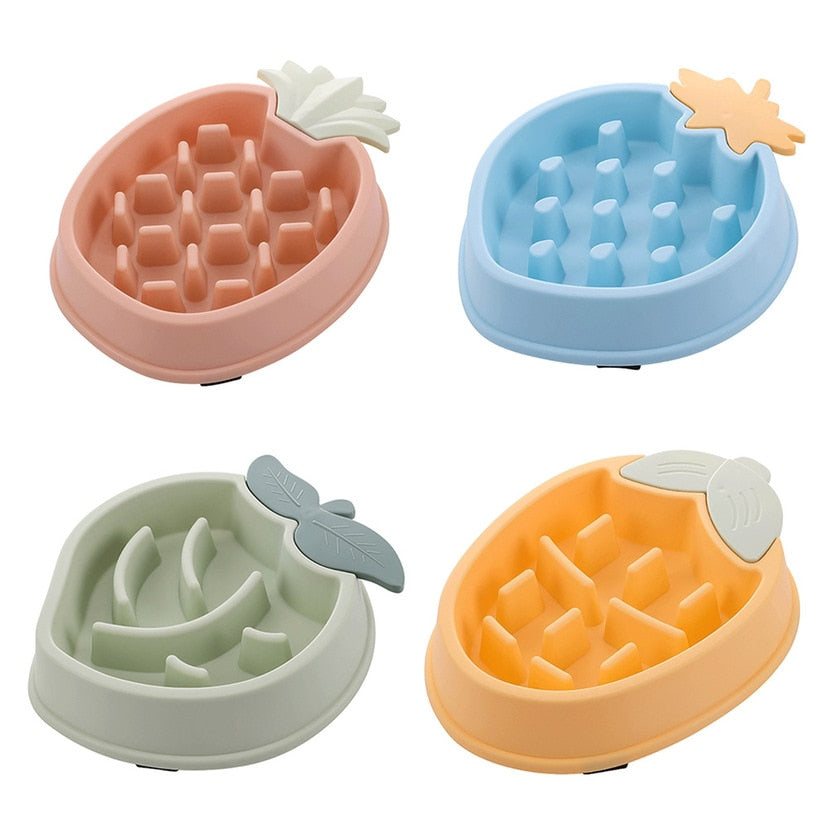 Strawberry, Peach, Pinapple or Corn Slow Dog Feeder