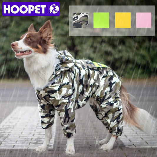 HOOPET Dog Raincoat, For Large Breeds