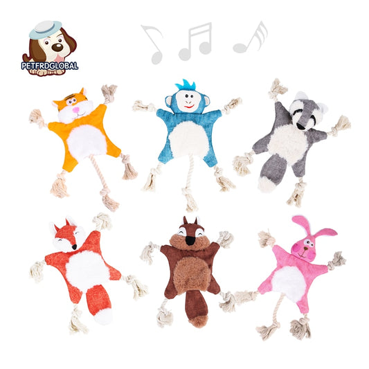 Funny Soft Plush Rope Aninals