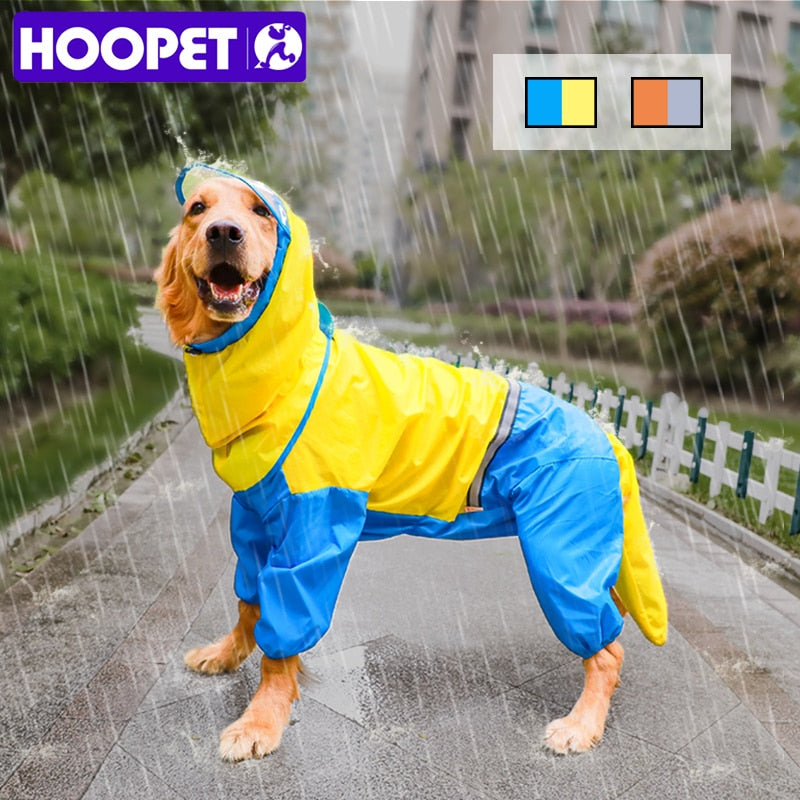 HOOPET Dog Riancoat, In Jumpsuit Style, For Big Breeds