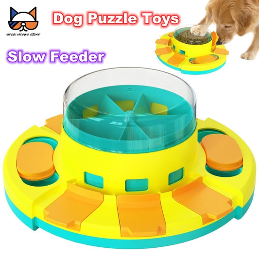 Push and Play Slow Feeder, Interactive Game, For Feeding or Fun